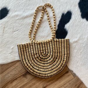 Rachel Ashwell beaded bohemian handbag